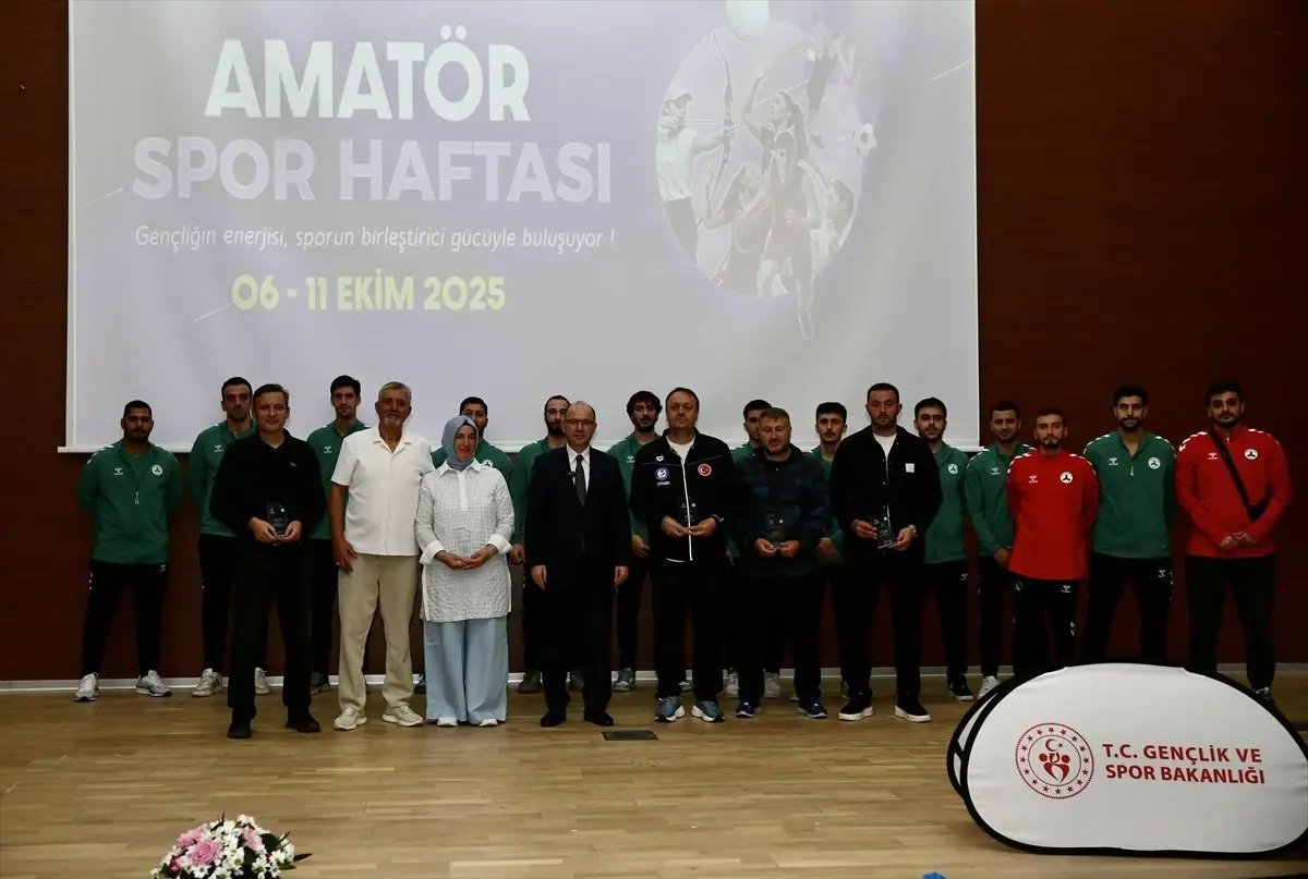 Giresun’da Amatör Spor Haftası Ödül Töreni Gerçekleşti