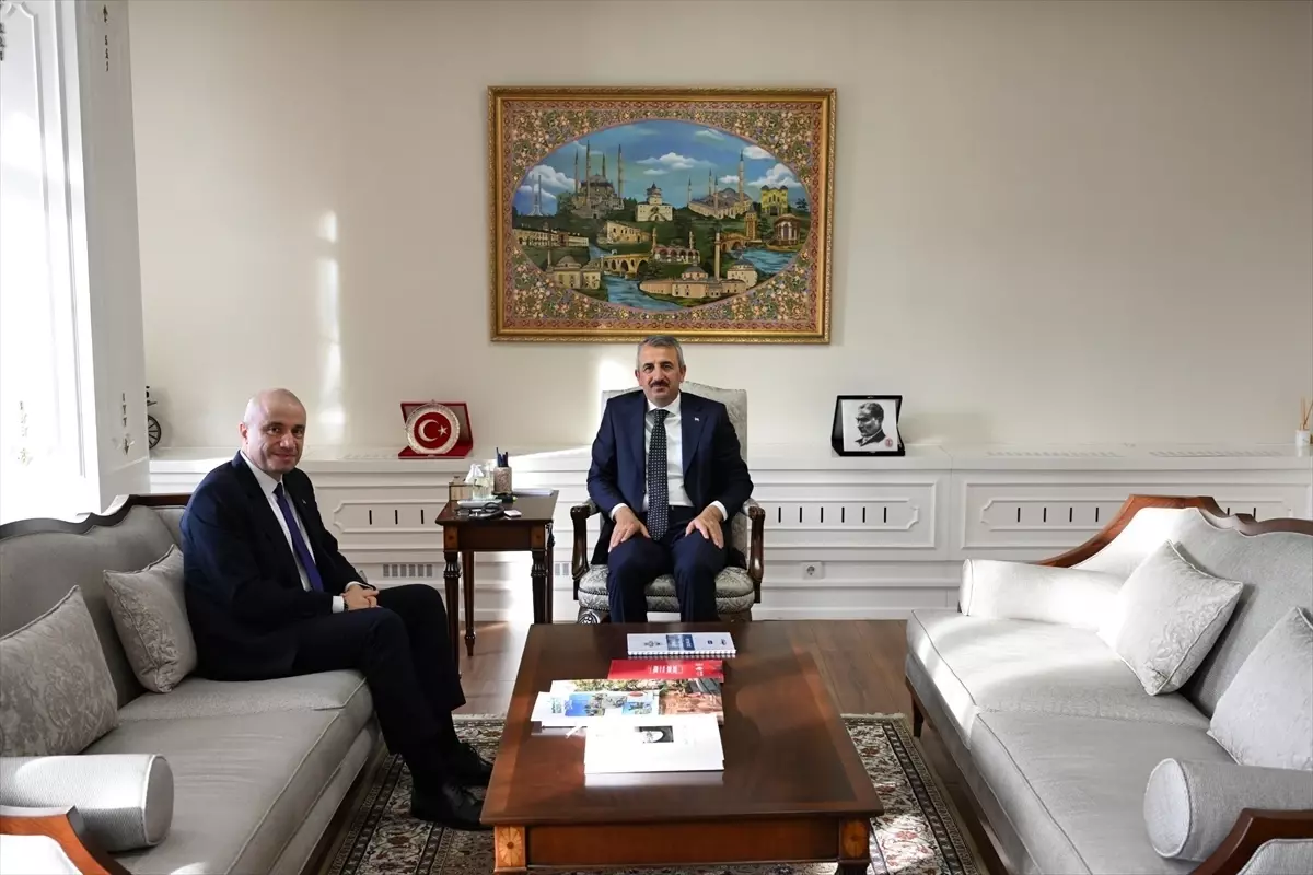 Filibe Başkonsolosu’ndan Edirne Valisi’ne Ziyaret