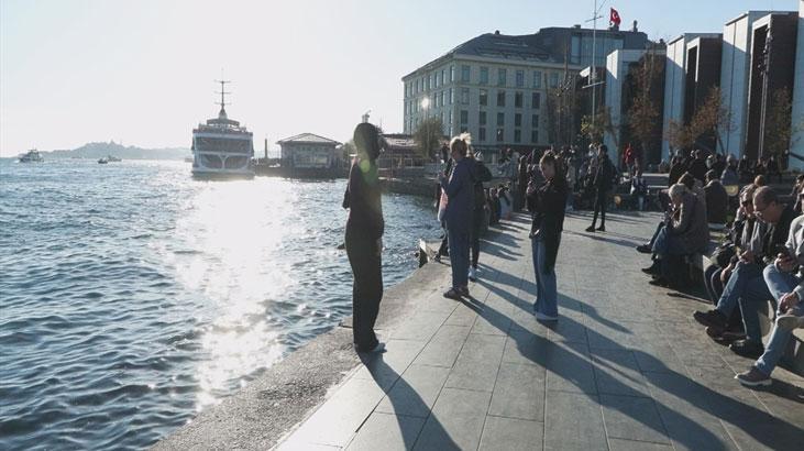 İstanbul’da yazdan kalma bir gün! Güneşli havayı fırsat bilenler sahillere akın etti