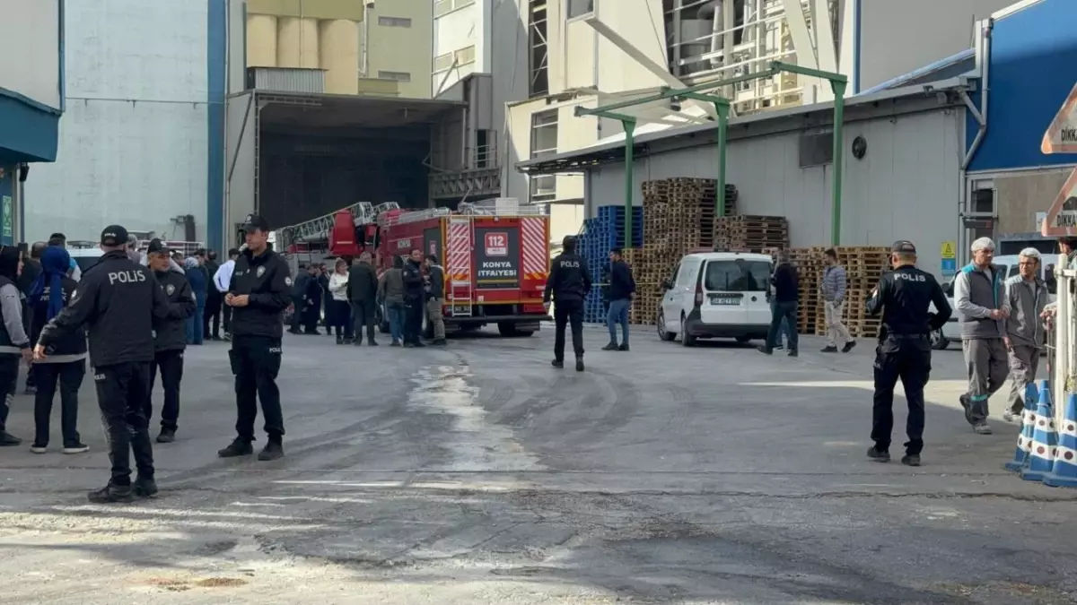 Konya’da Un Fabrikasında Patlama