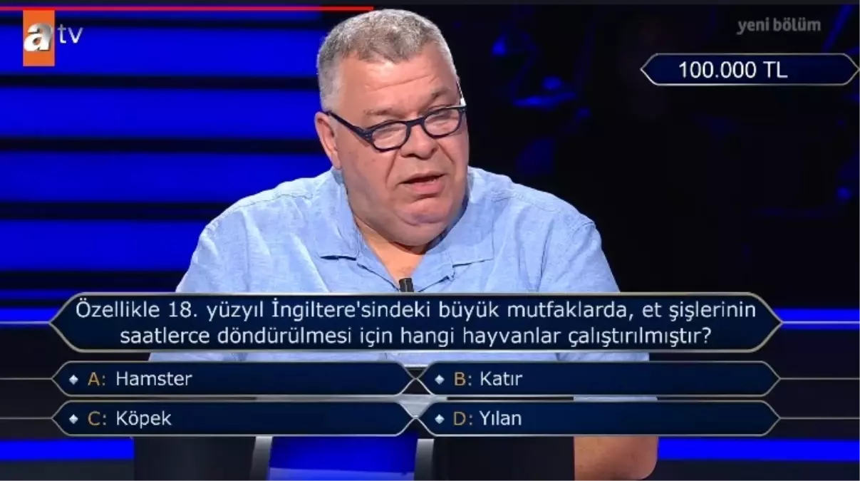 Özellikle 18. yüzyıl İngiltere’sindeki büyük mutfaklarda, et şişlerinin saatlerce döndürülmesi için hangi hayvanlar çalıştırılmıştır?