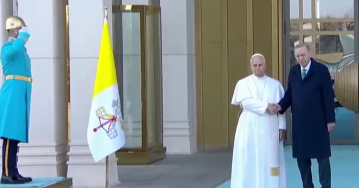 Papa 14. Leo ilk yurt dışı ziyareti kapsamında Türkiye’de