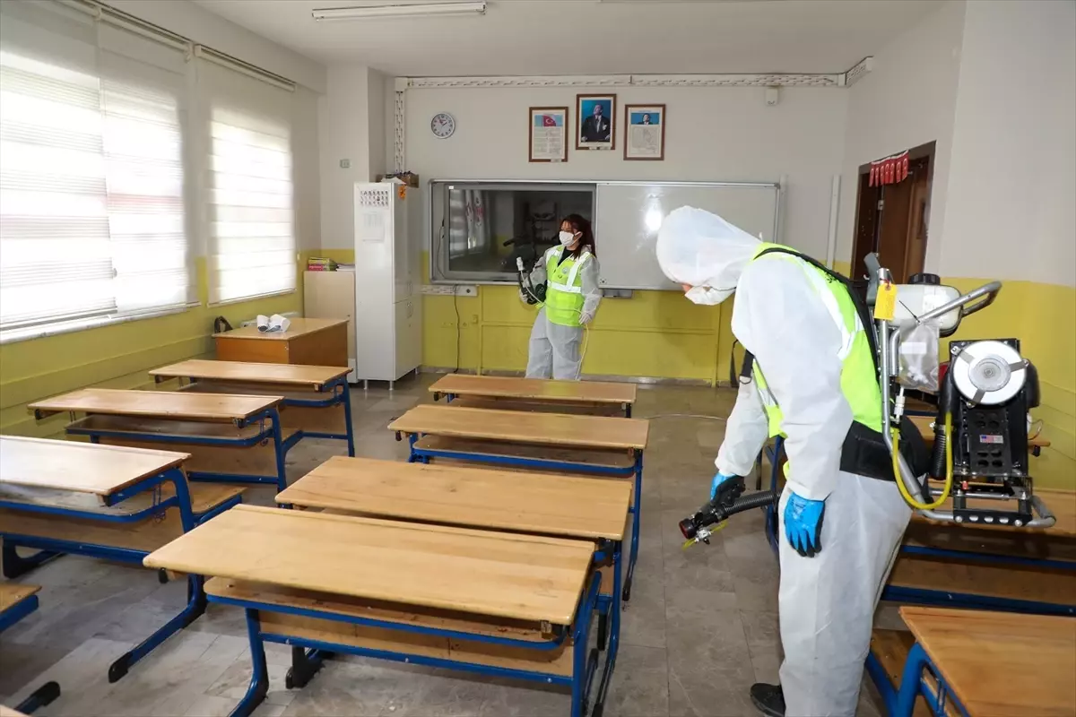 Talas’ta Okullara Hijyen Seferberliği
