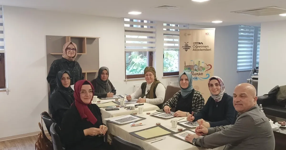 Bursa Olgunlaşma Enstitüsü’nde ‘Küfi Hat’ Atölyesi