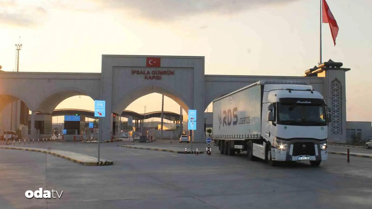 Komşunun grevi İpsala Gümrük Kapısını kapattı