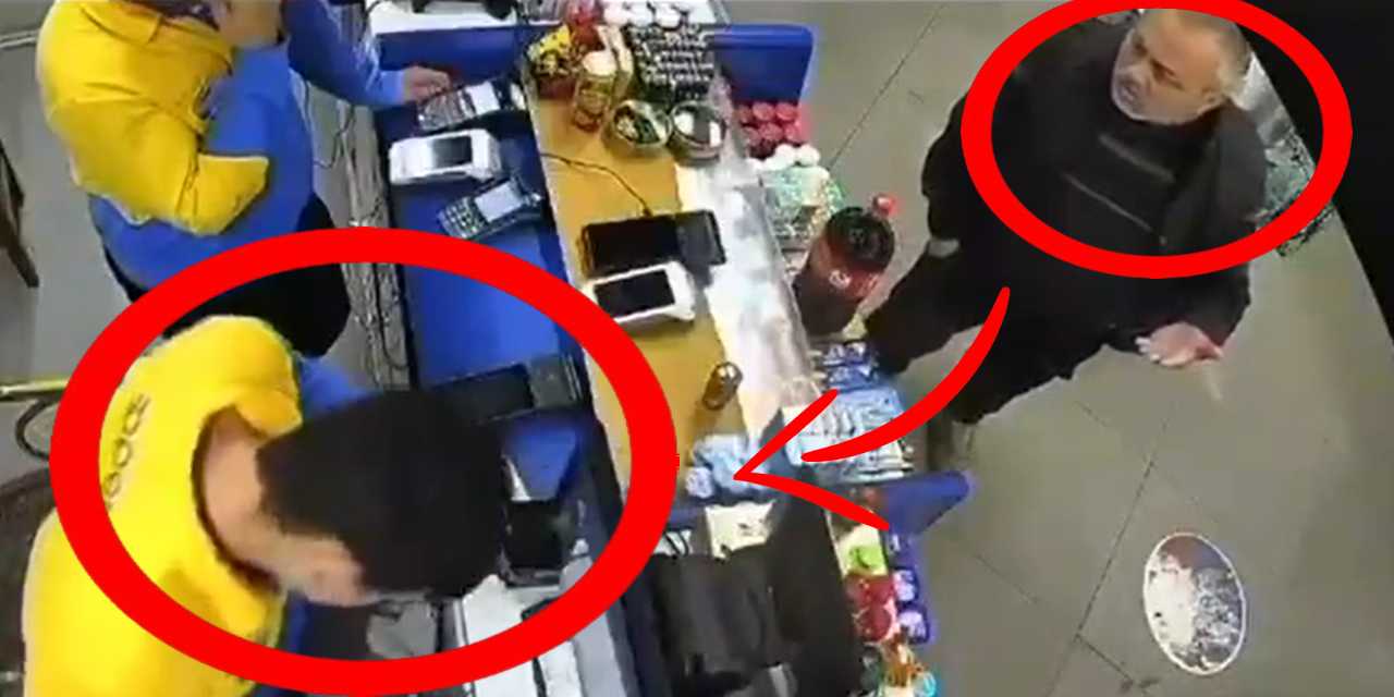 Parti yöneticisi benzincideki kasiyeri tehdit etti: Korumaya MHP’liler geldi