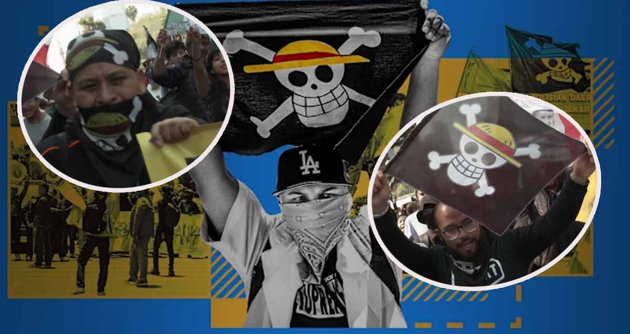 Z kuşağının öfkesi büyüyor: Protestoların sembolü ‘hasır şapkalı korsan’ oldu ve bu bir tesadüf değil