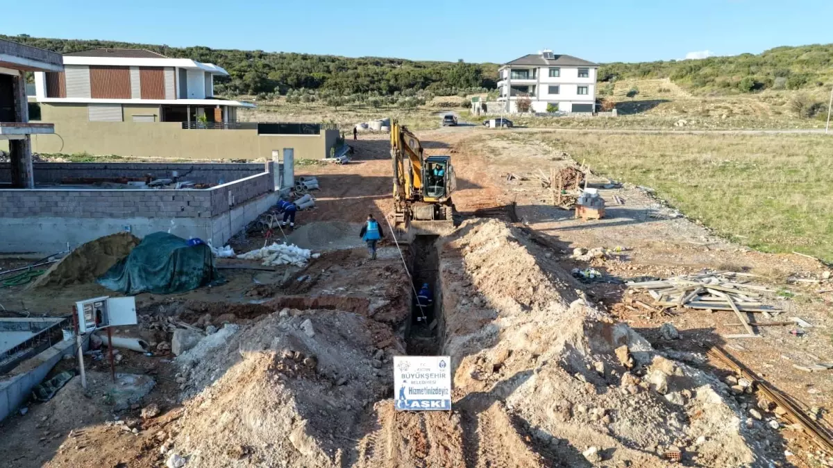 Aydın Büyükşehir Belediyesi’nin Didim’de altyapı çalışmaları sürüyor