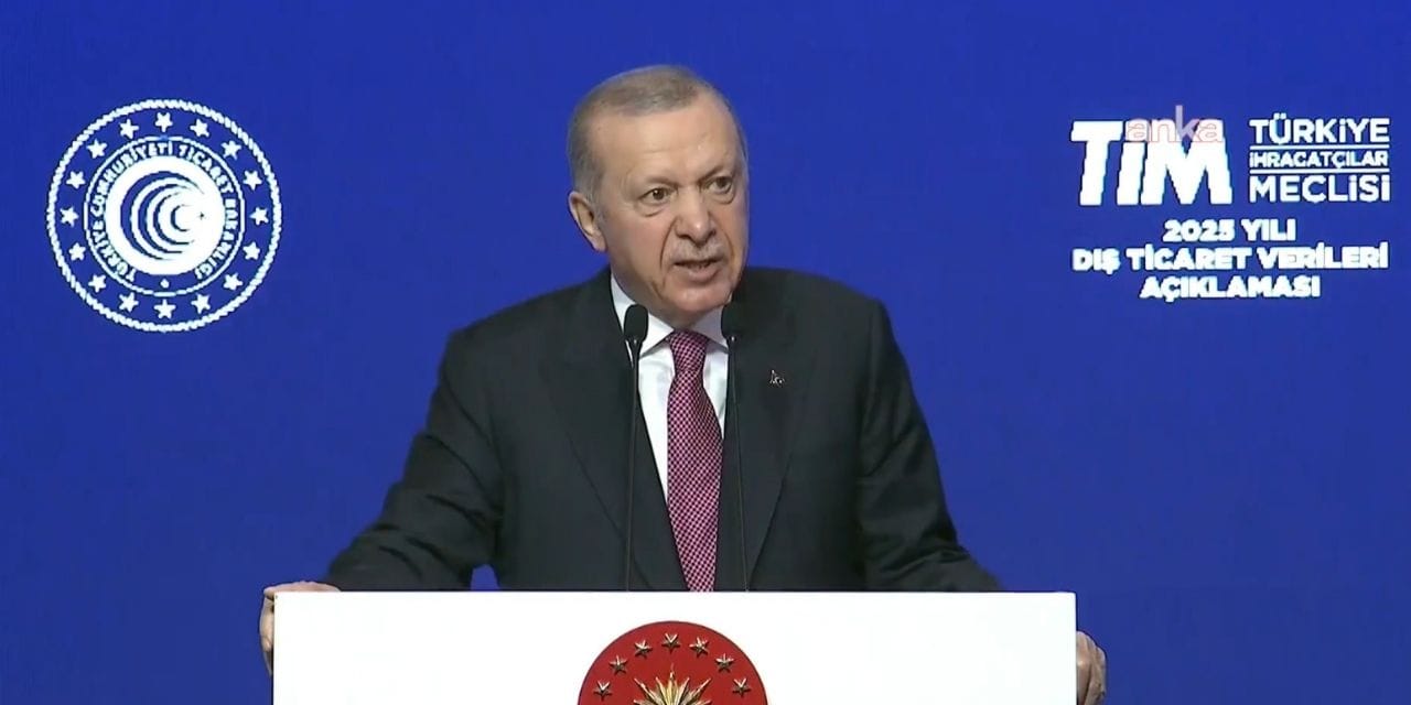 Erdoğan ‘ihracatta rekor kırdık’ dedi, ‘Dünyaya enflasyon satıyoruz’ diyen TİM Başkanı alkışladı