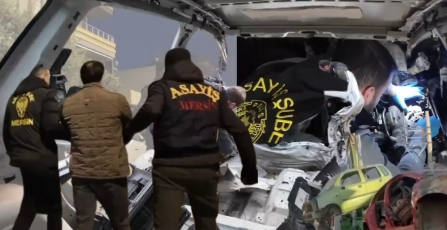 Mersin’de “Change Araç” çetesine operasyon. 18 şüpheli yakalandı