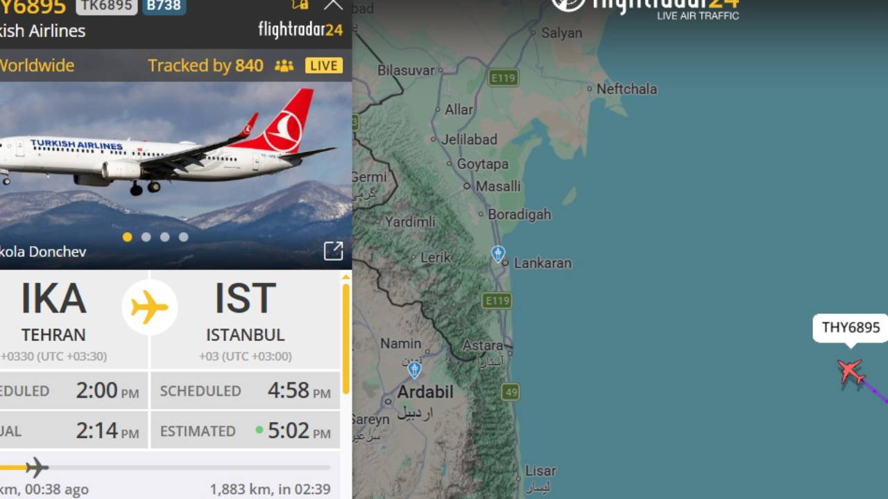 İran’da Mahsur Kalan THY Uçağı 55 Gün Sonra Türkiye’ye Dönüyor