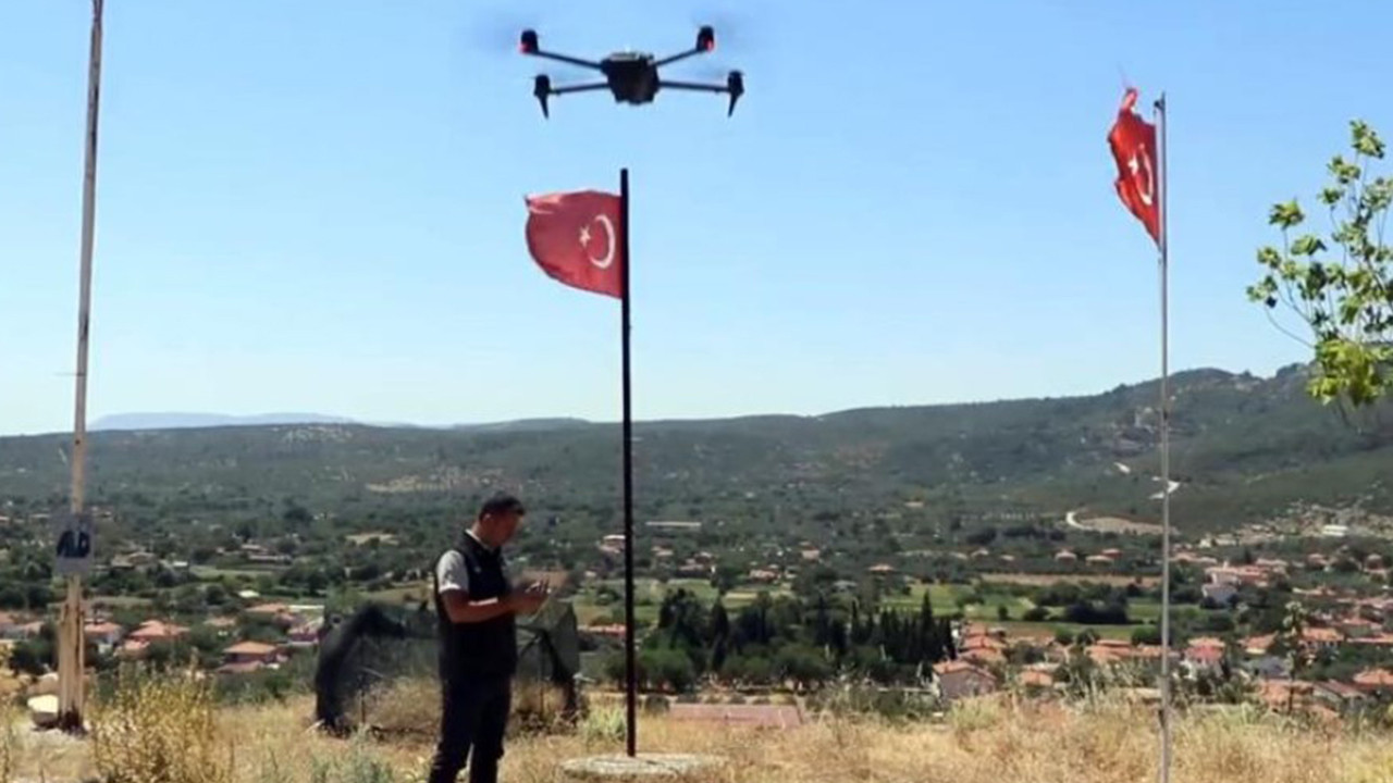 Orman yangini alarmi muglada dronlarla havadan anlik takip basladi dezTFkQ9